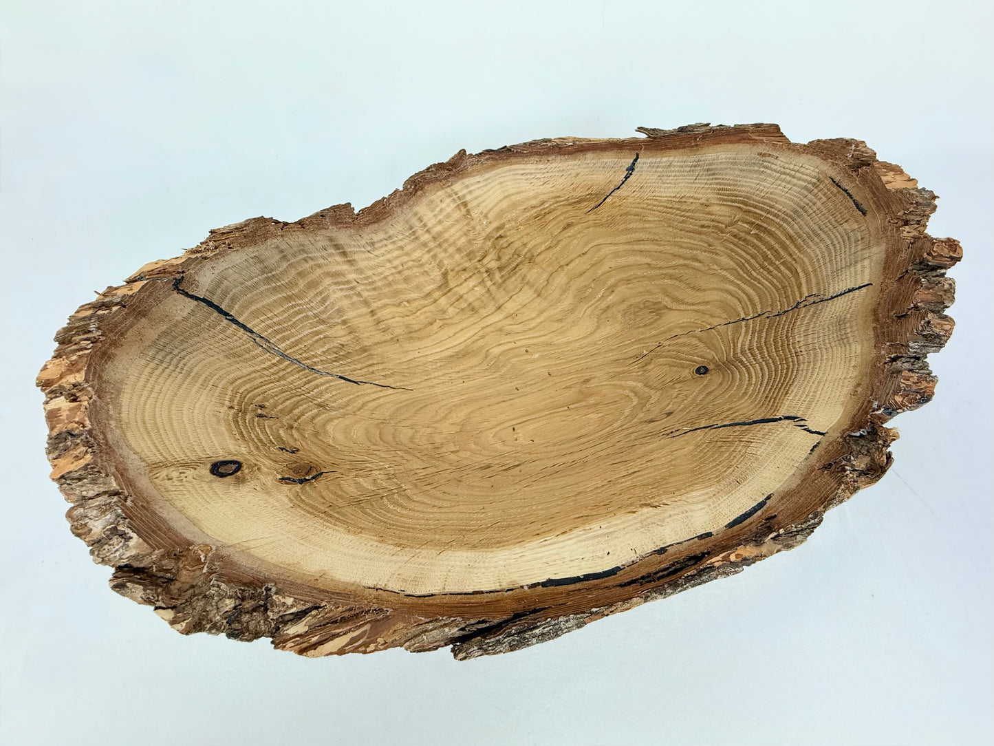Live Edge White Oak Bowl
