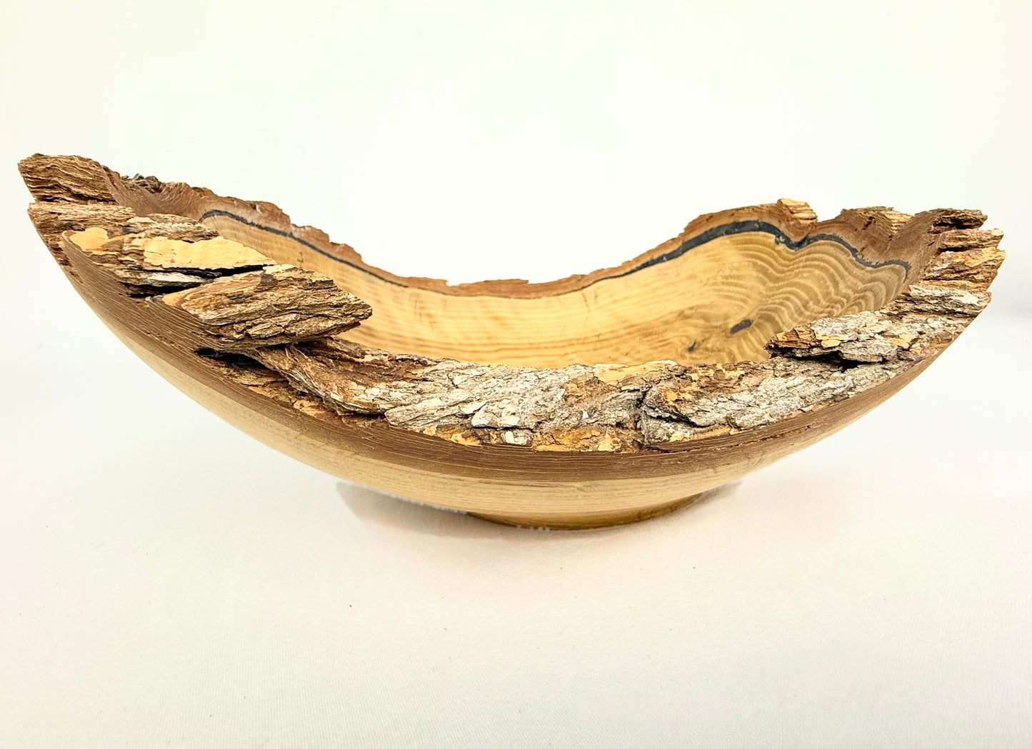 Live Edge White Oak Bowl