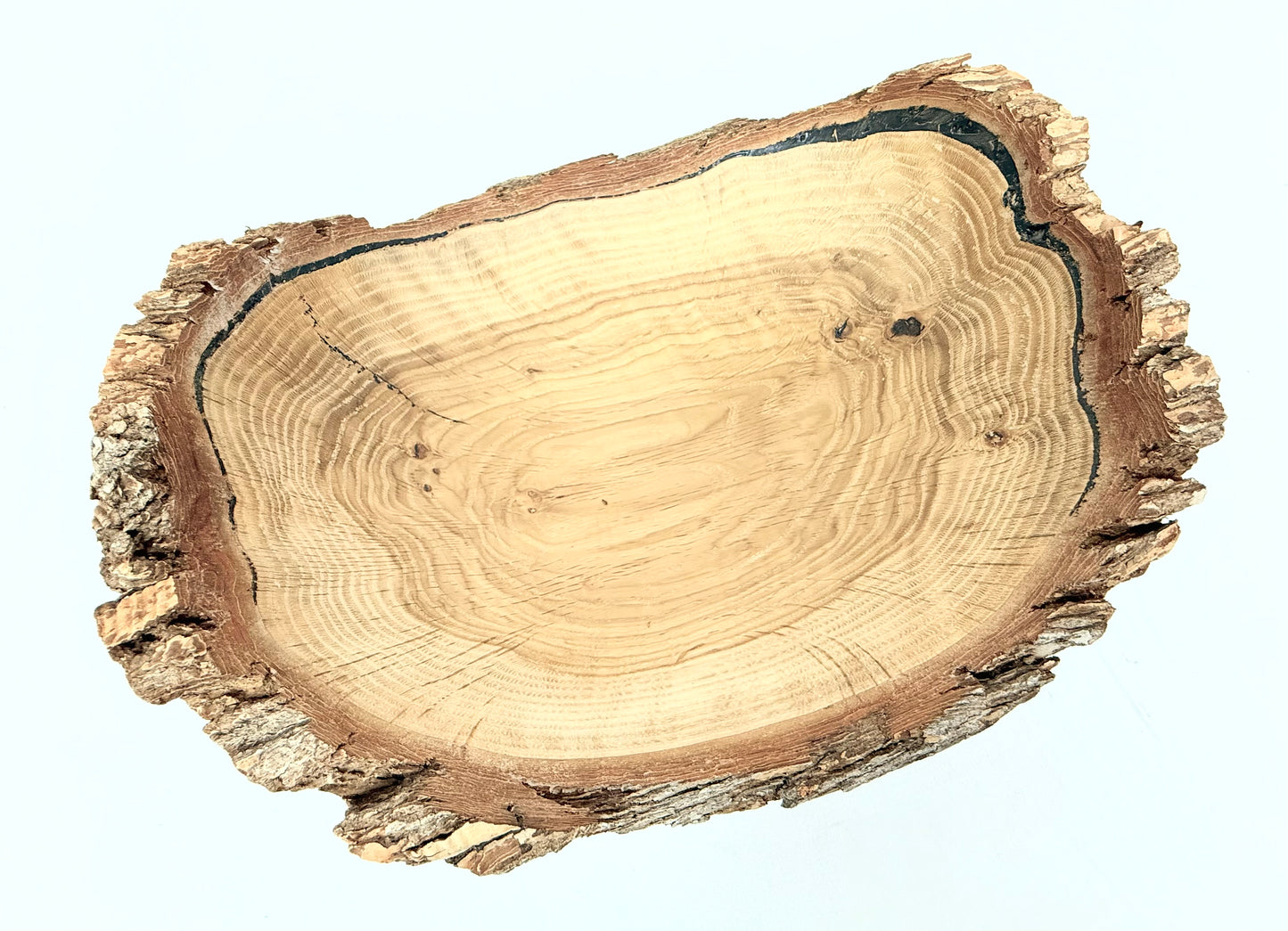 Live Edge White Oak Bowl
