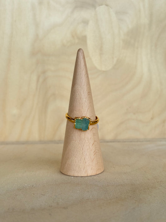 Two Stone Tourmaline Ring