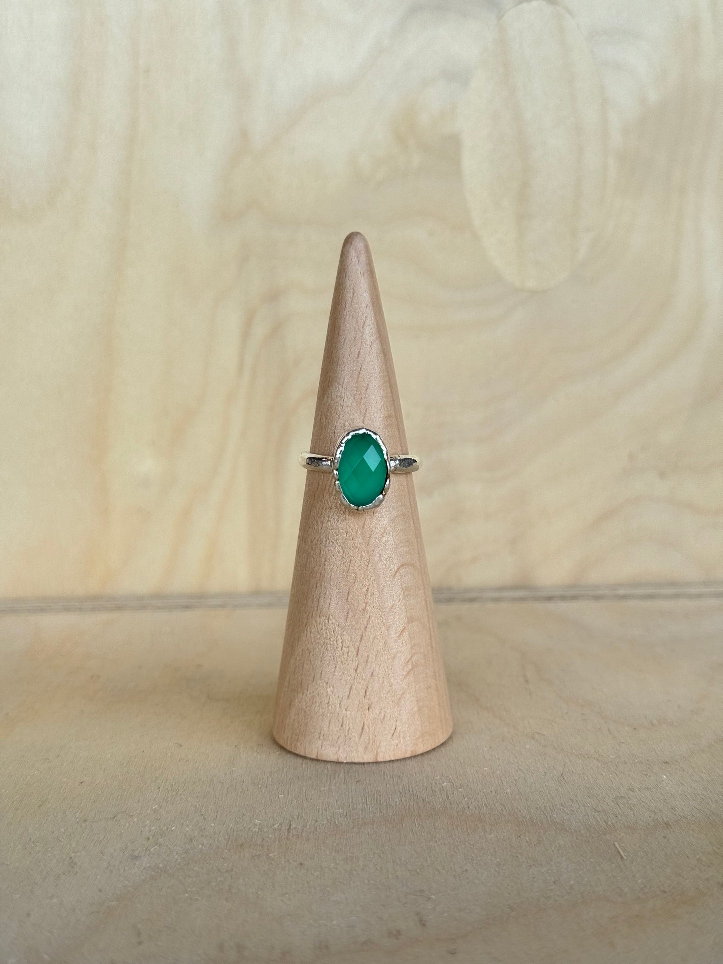 Green Onyx Ring