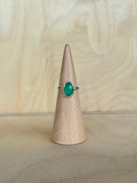 Green Onyx Ring