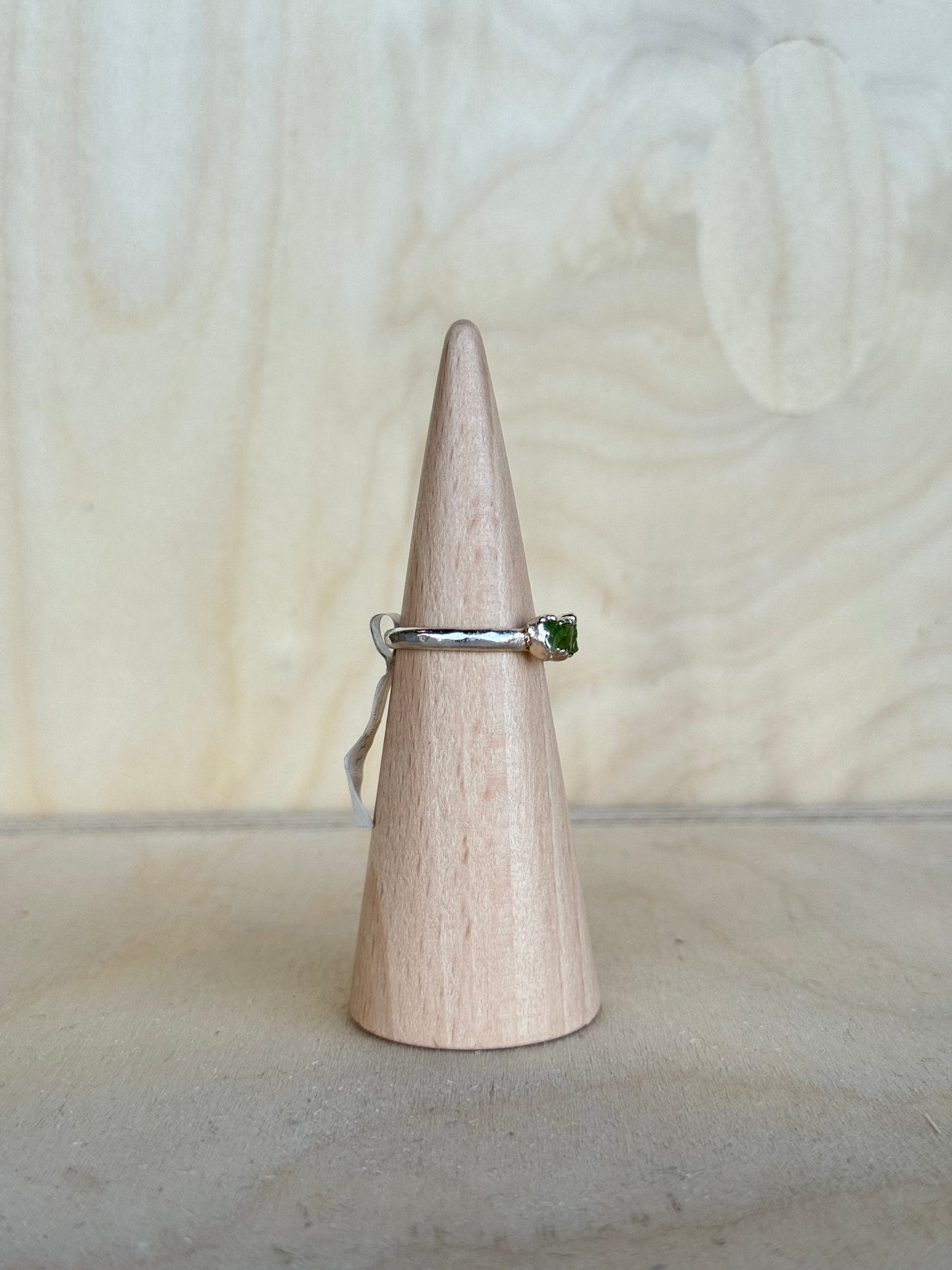 Five Stone Peridot Ring