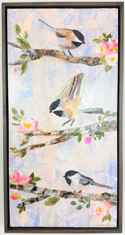 Springtime Chickadees