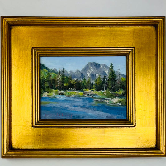 String Lake by the Bridge-Tetons