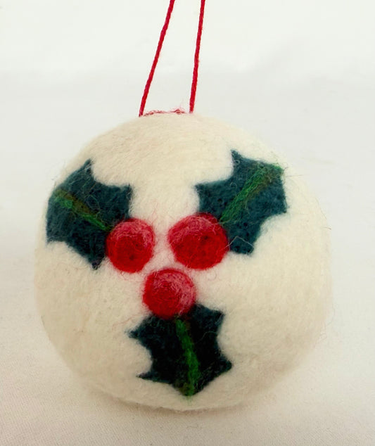 Felted Ornaments