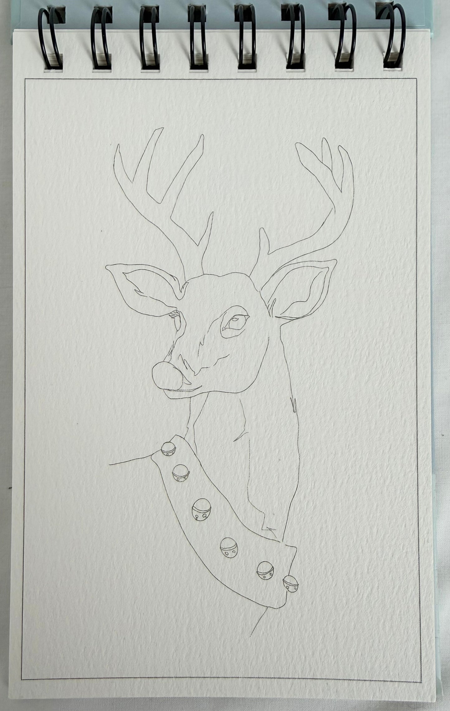 Mini Watercoloring Book Christmas