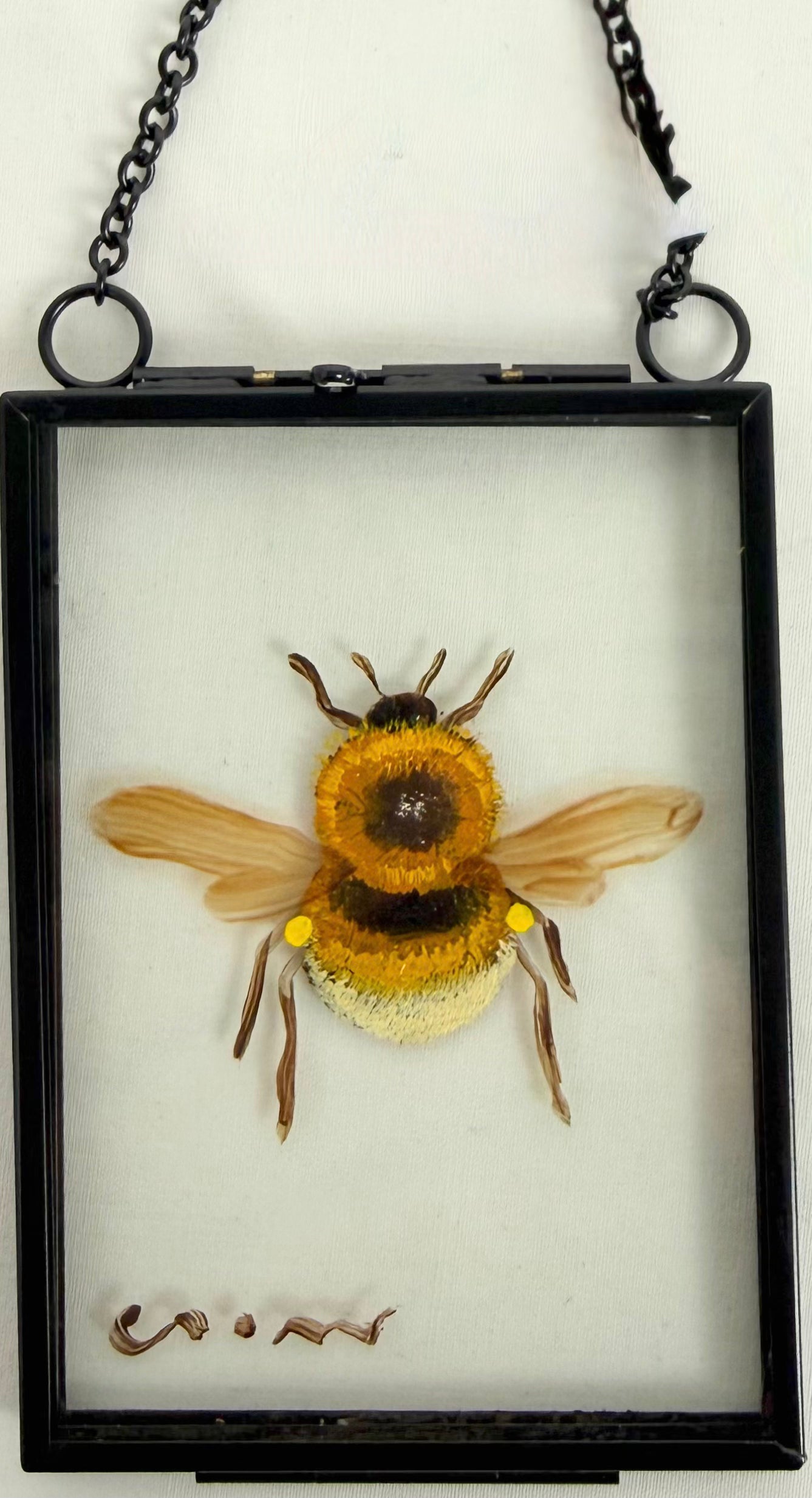Bee Hanging Glass