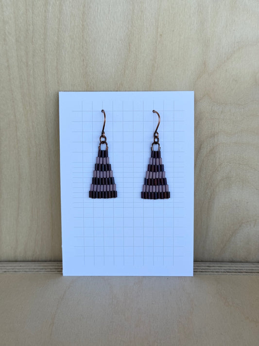 Purple & Burgundy Triangles