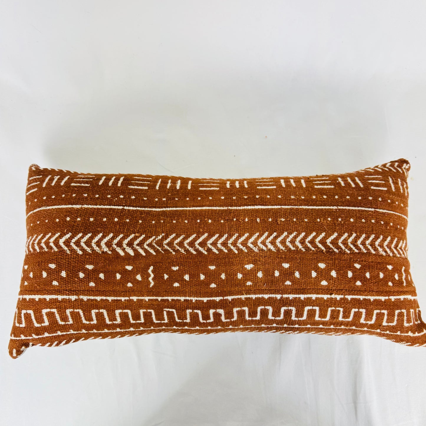 Vintage African Mud Cloth Pillow 13