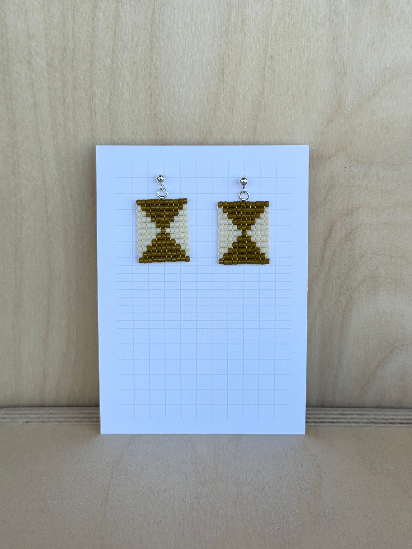 Olive & Cream Sqaures