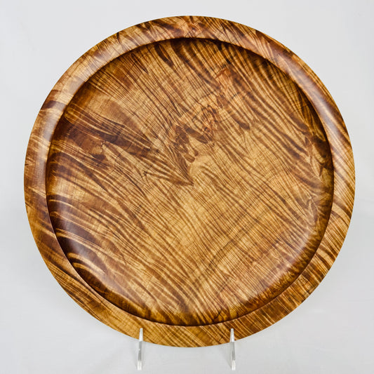 Maple Tiger Stripe Platter
