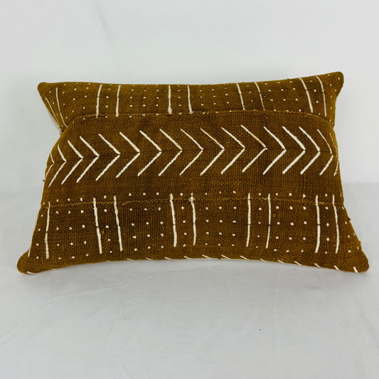 Vintage African Mud Cloth Pillow 2