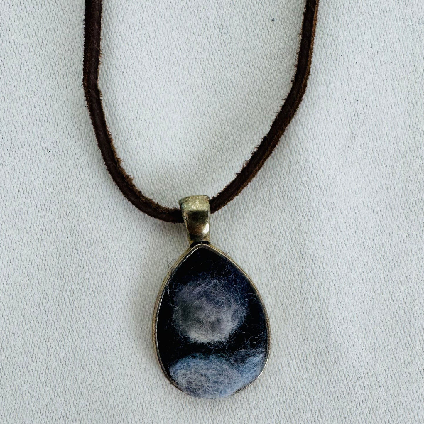 Wool Fiber Pendants