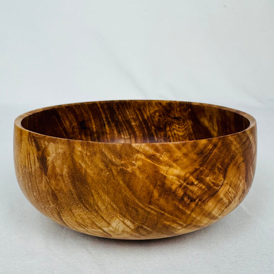 Flame Burl Maple Bowl