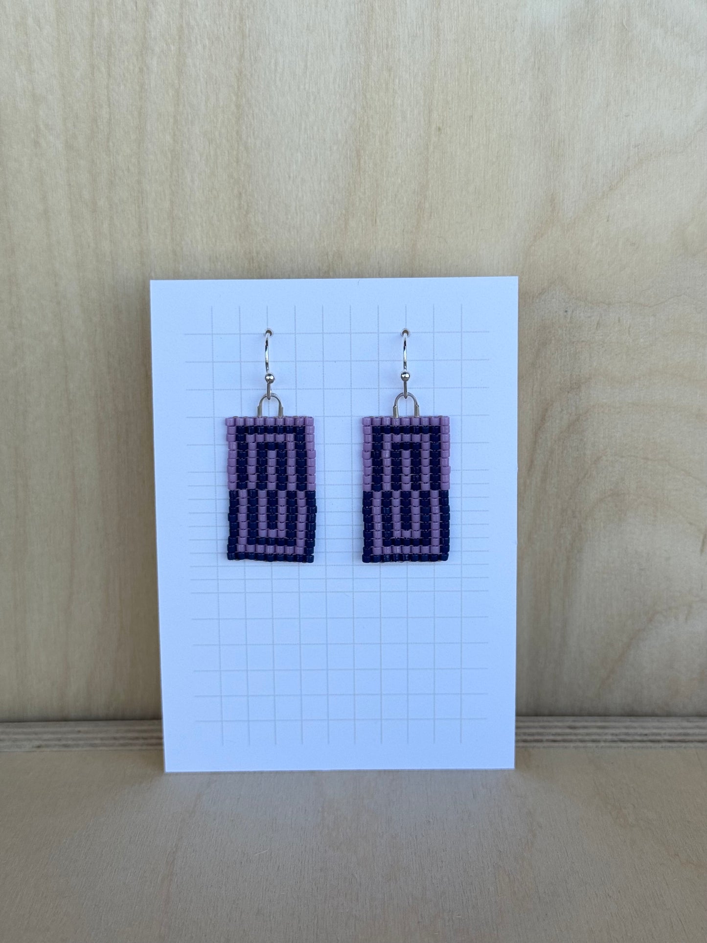 Purple & Navy Rectangles