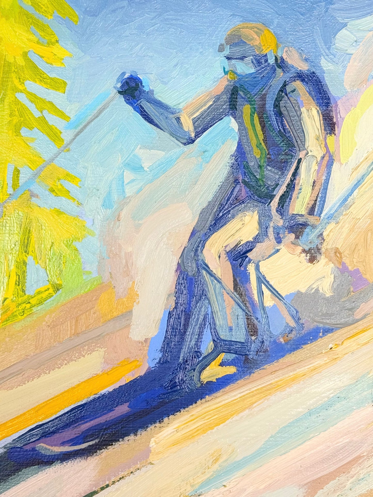 Rhythm in Yellow and Blue