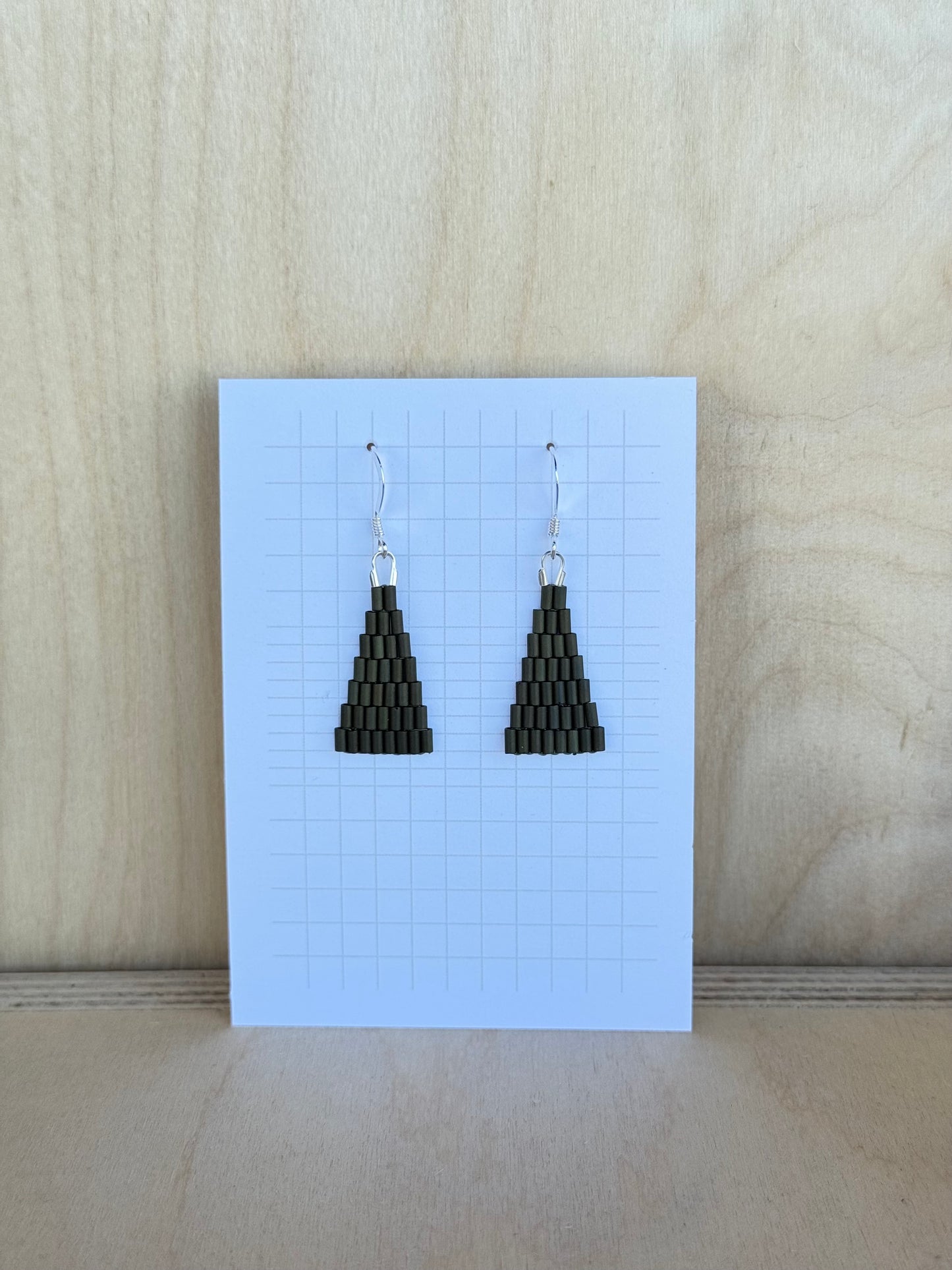 Forest Green Triangles