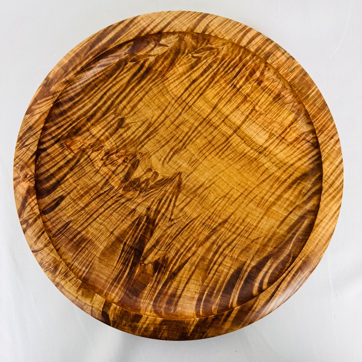 Maple Tiger Stripe Platter