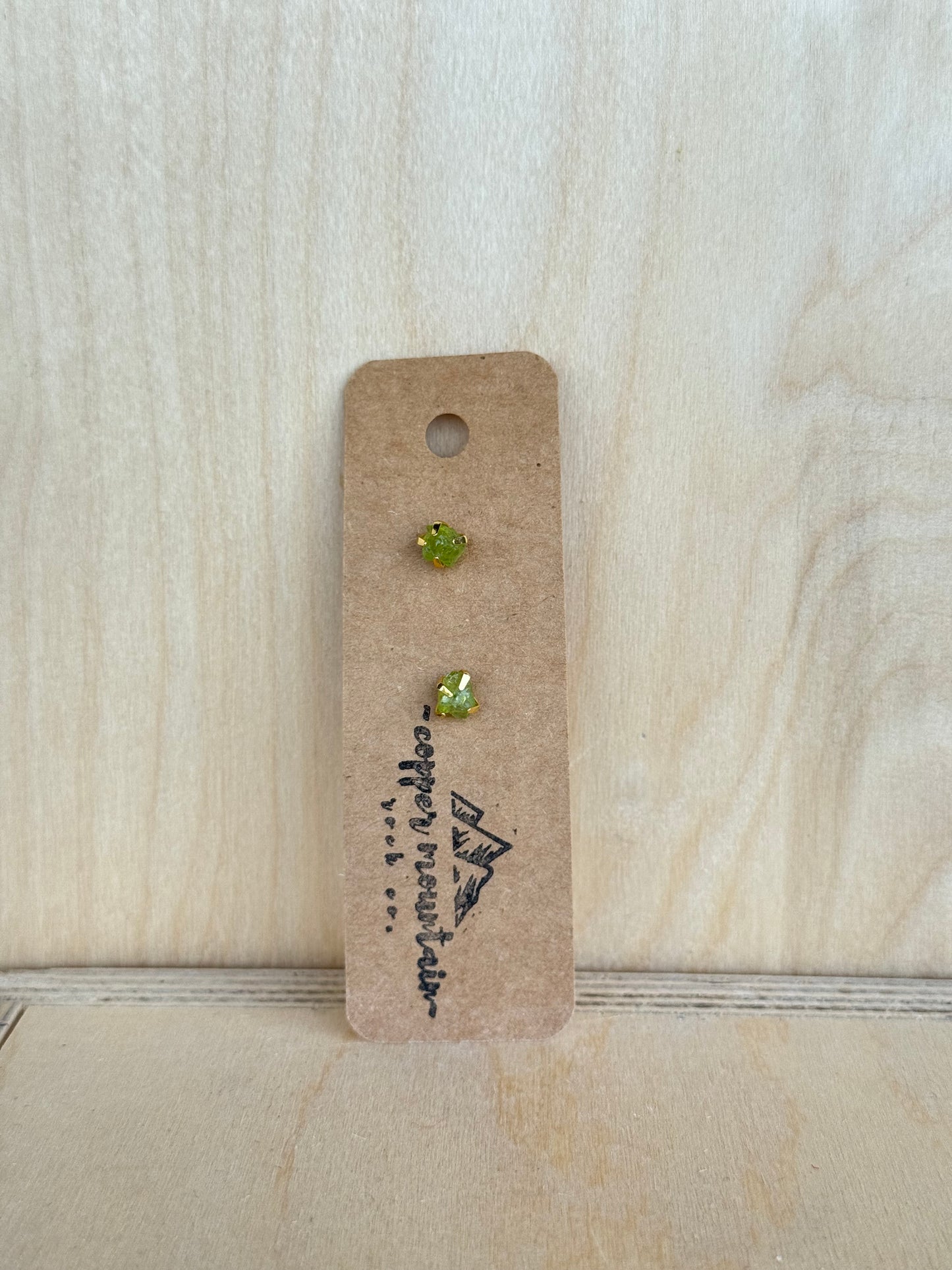 Peridot Studs