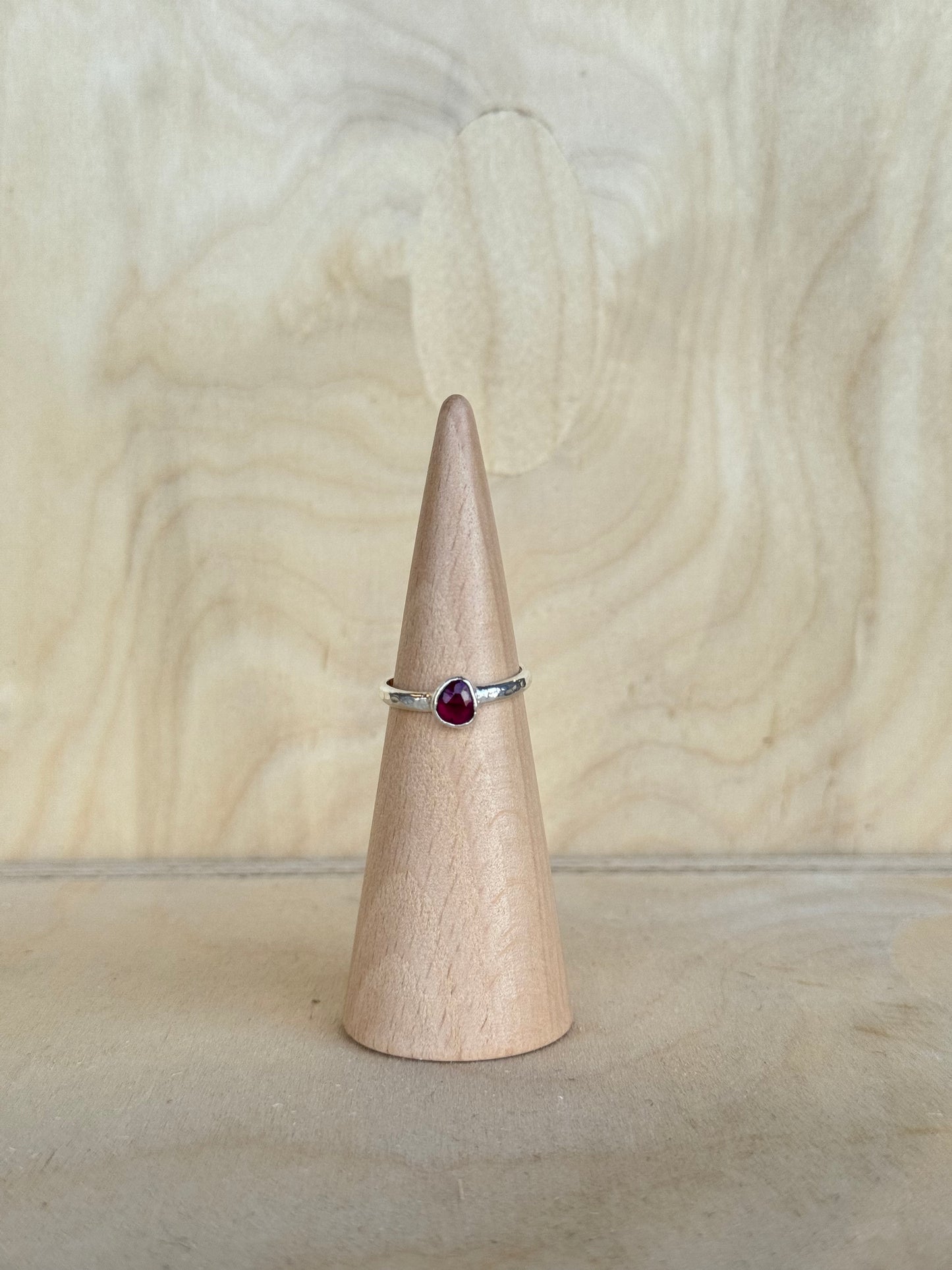 Mini Garnet Ring