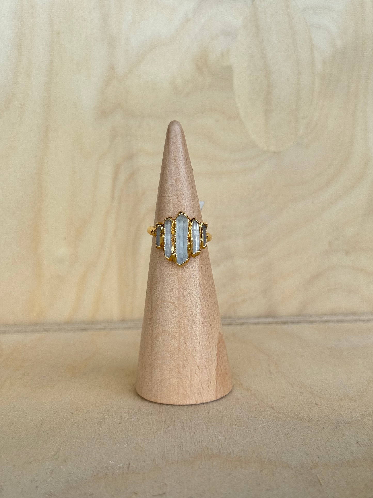 Five Stone Quartz Ring II