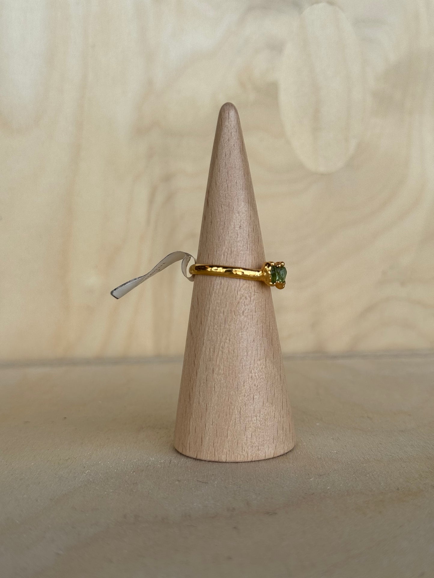Five Stone Peridot Ring