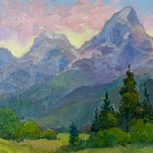 Evening in the Tetons