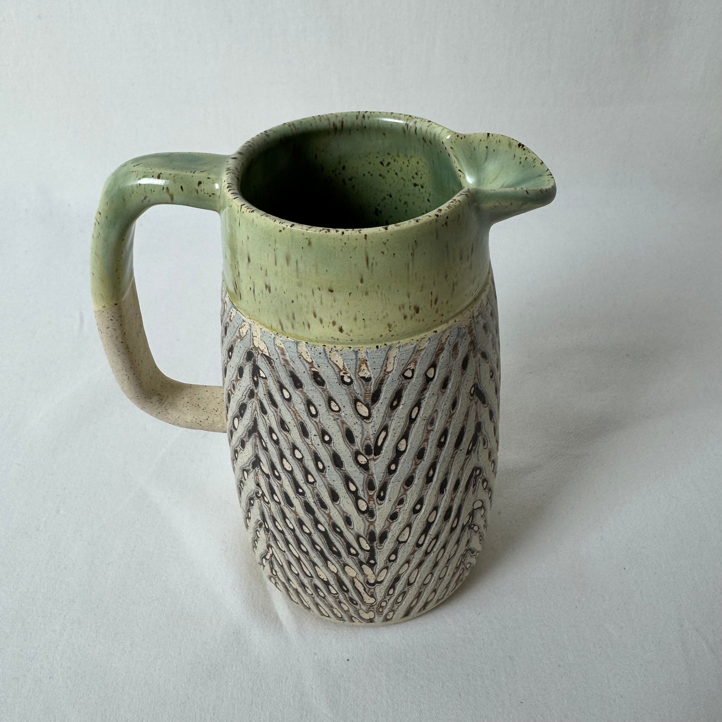 Flicker Ceramic Straight Side Pitcher