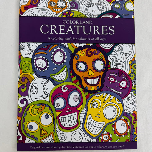 Creatures Coloring Book