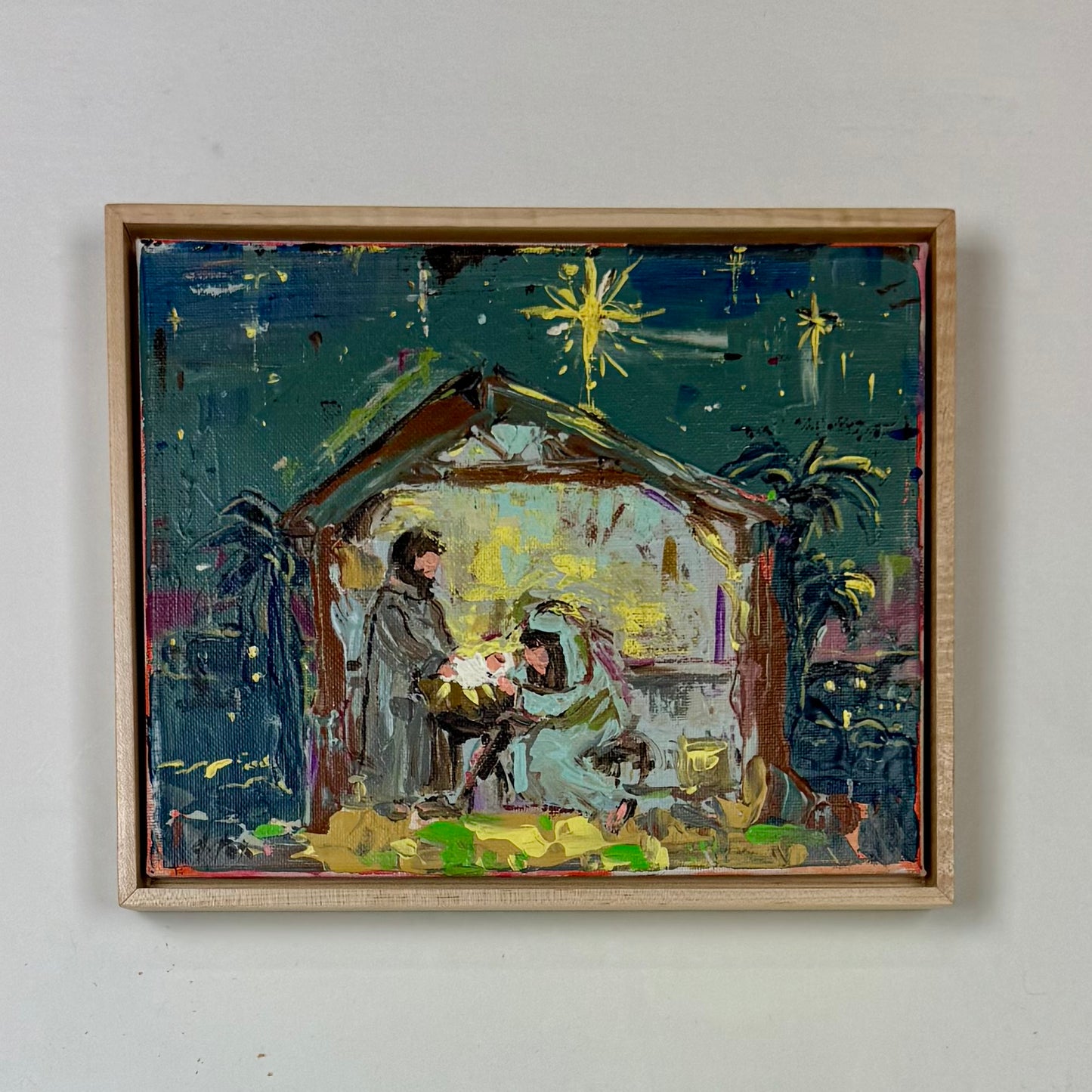 Deb Fox Nativity Acrylic