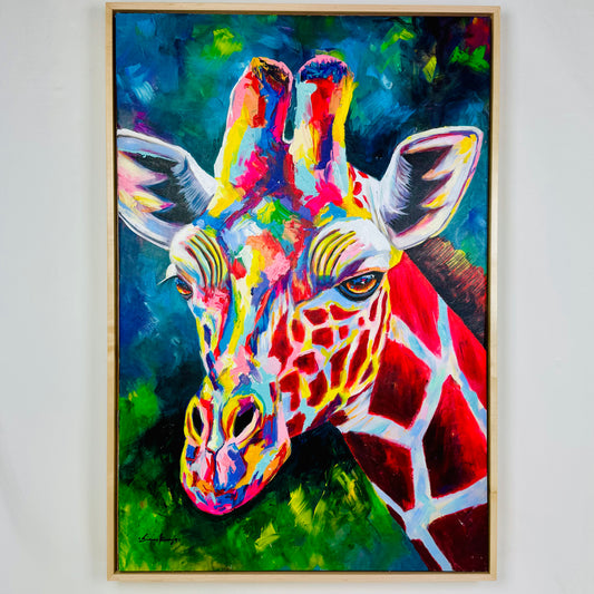Giraffe in Full Color