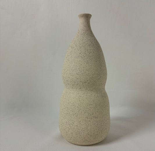 Ceramic Vase, Raw specked