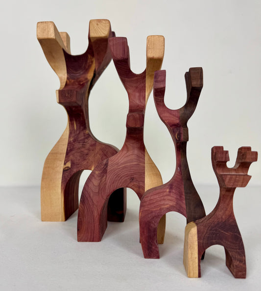 Wood Reindeer