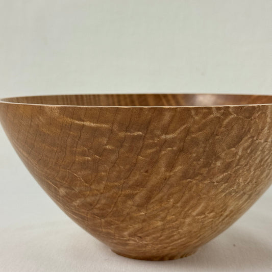 Tiger Stripe (Fiddleback) Maple Bowl