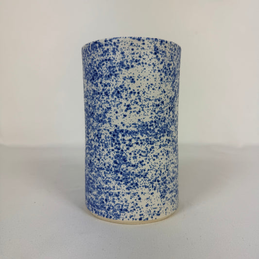 Blue Speckle Vase