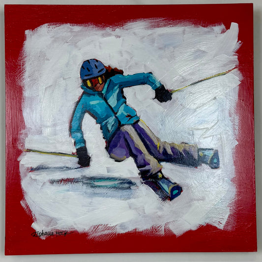 Red Skier