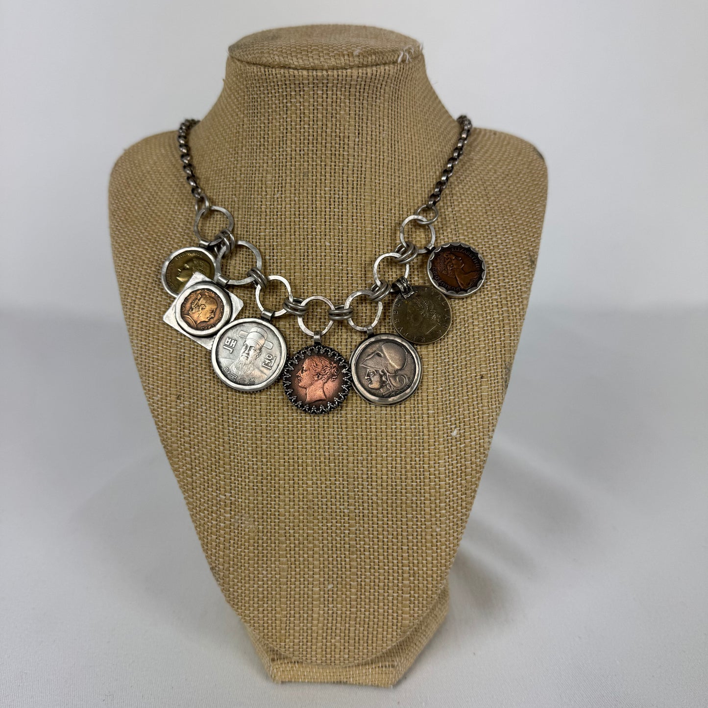 Portrait Coin Necklace