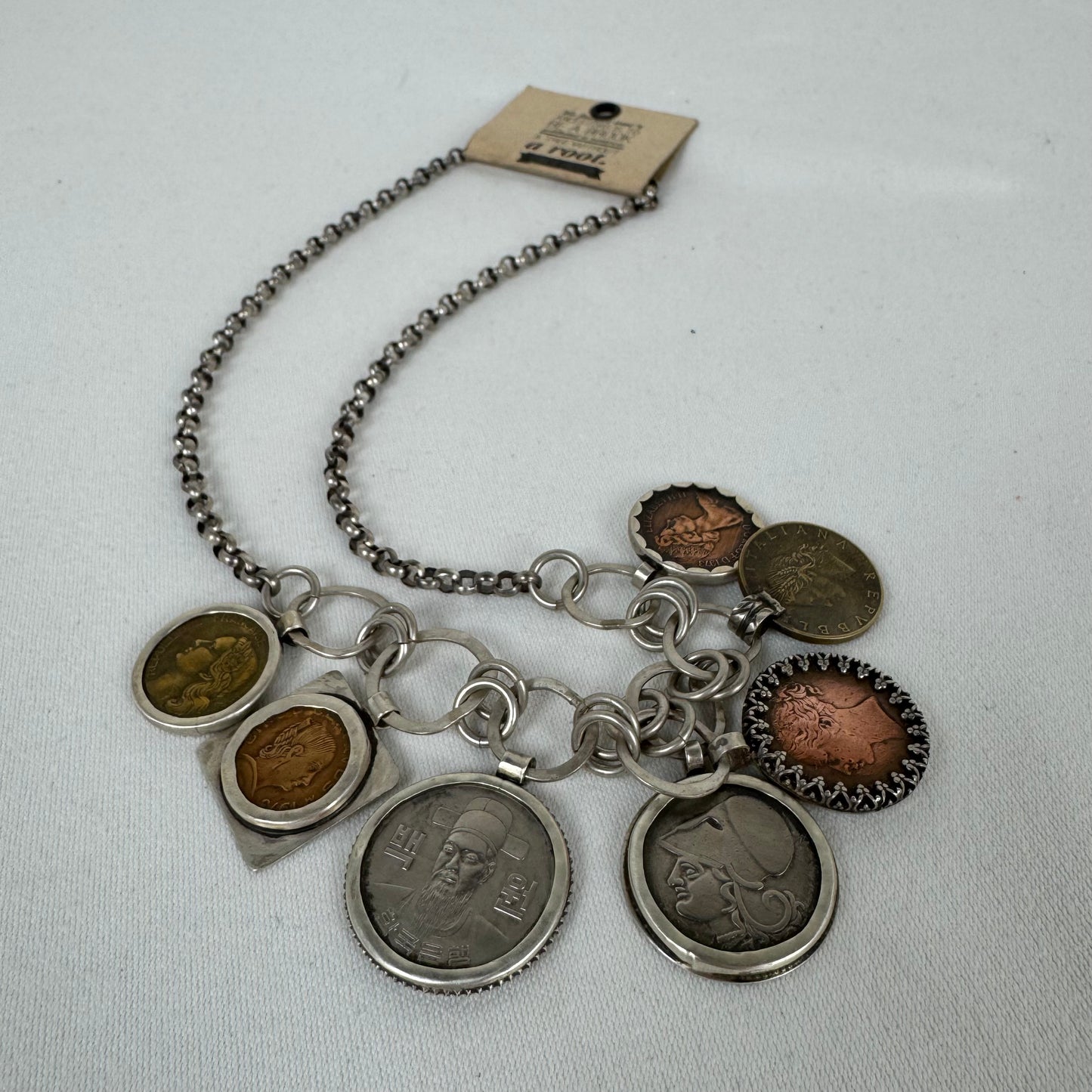 Portrait Coin Necklace