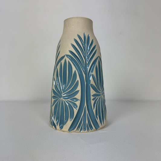 French Blue Vase