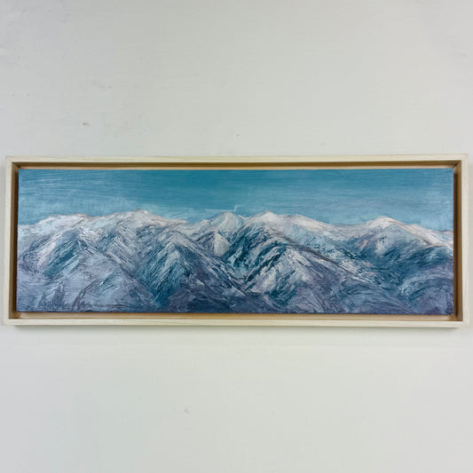 Wasatch Mtns. in Cerulean Blue