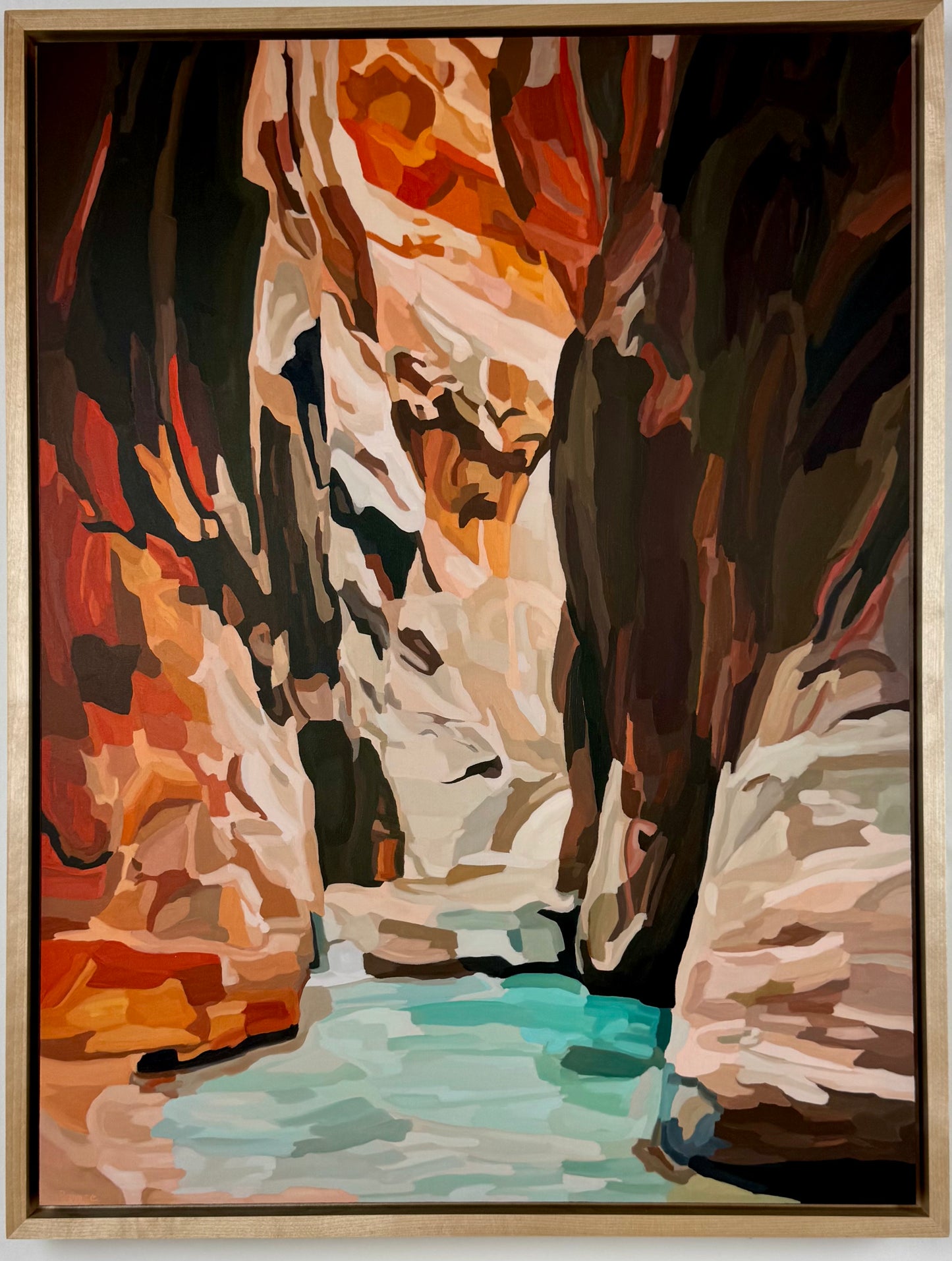 Sunlit Slot Canyon