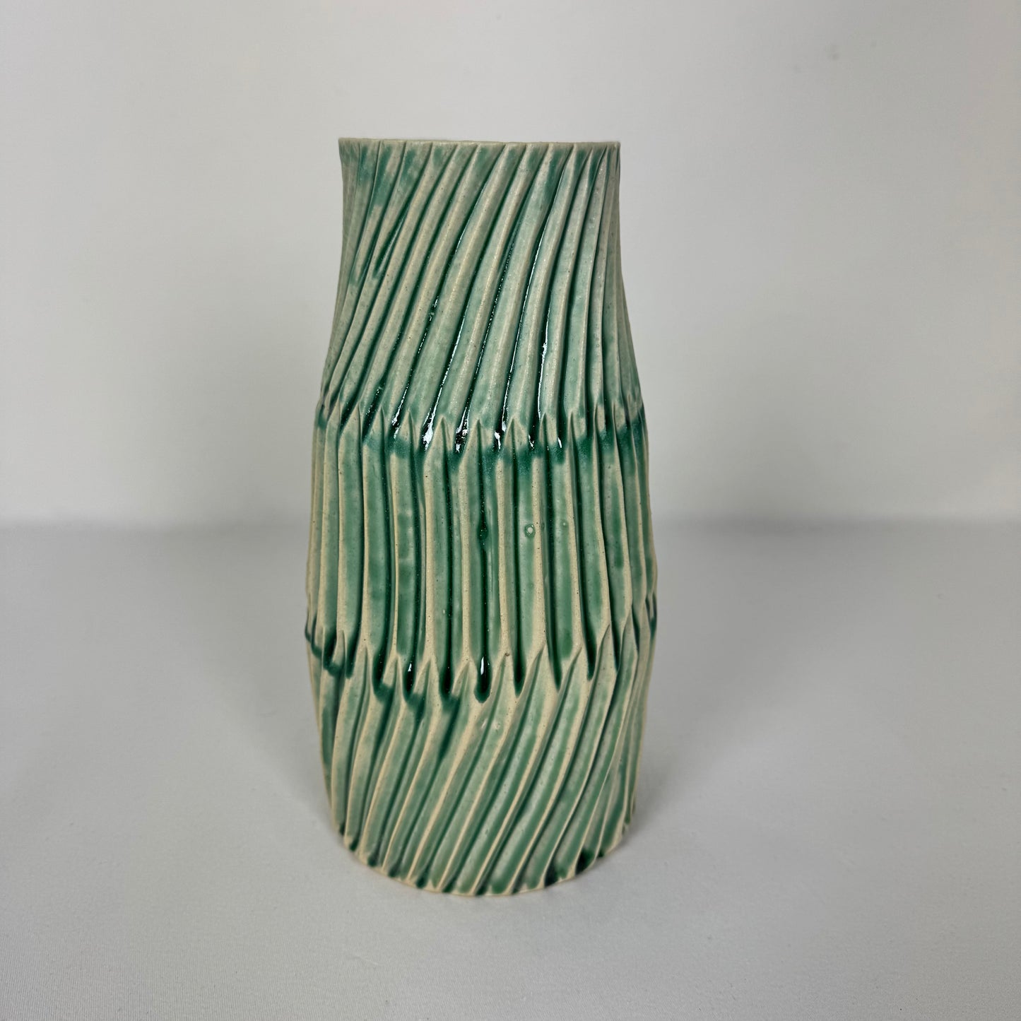 Grassy Leaves Vase