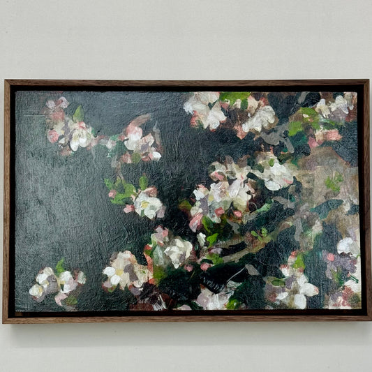 Black Lacquer Apple Blossom