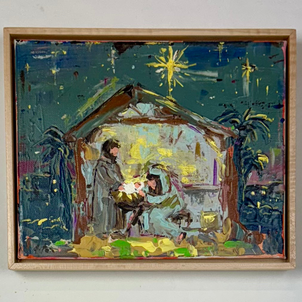 Deb Fox Nativity Acrylic