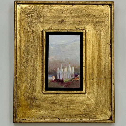 SLC Temple Framed