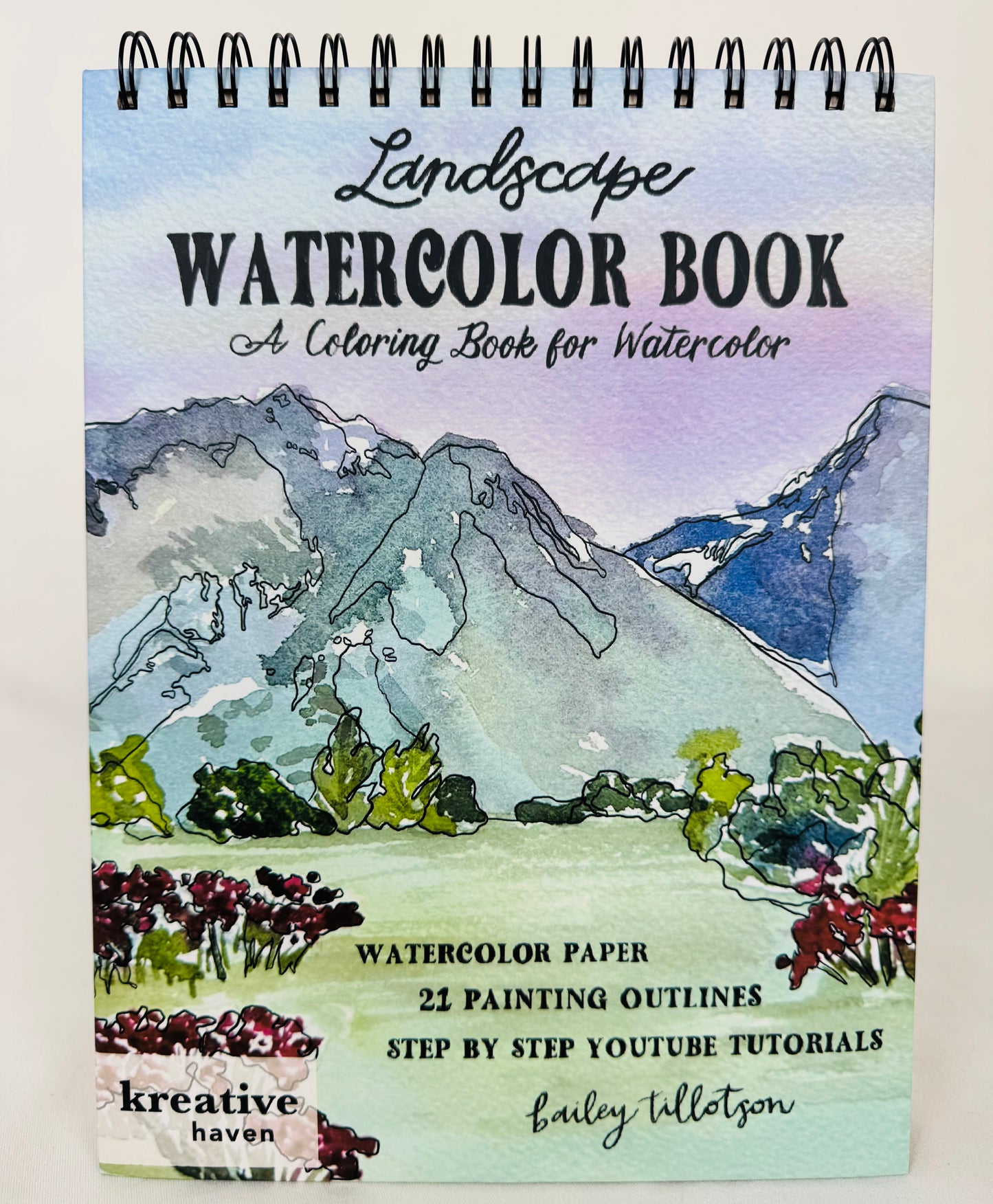 Landscape Watercolor Book