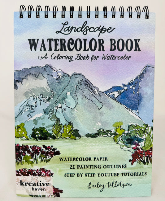 Landscape Watercolor Book