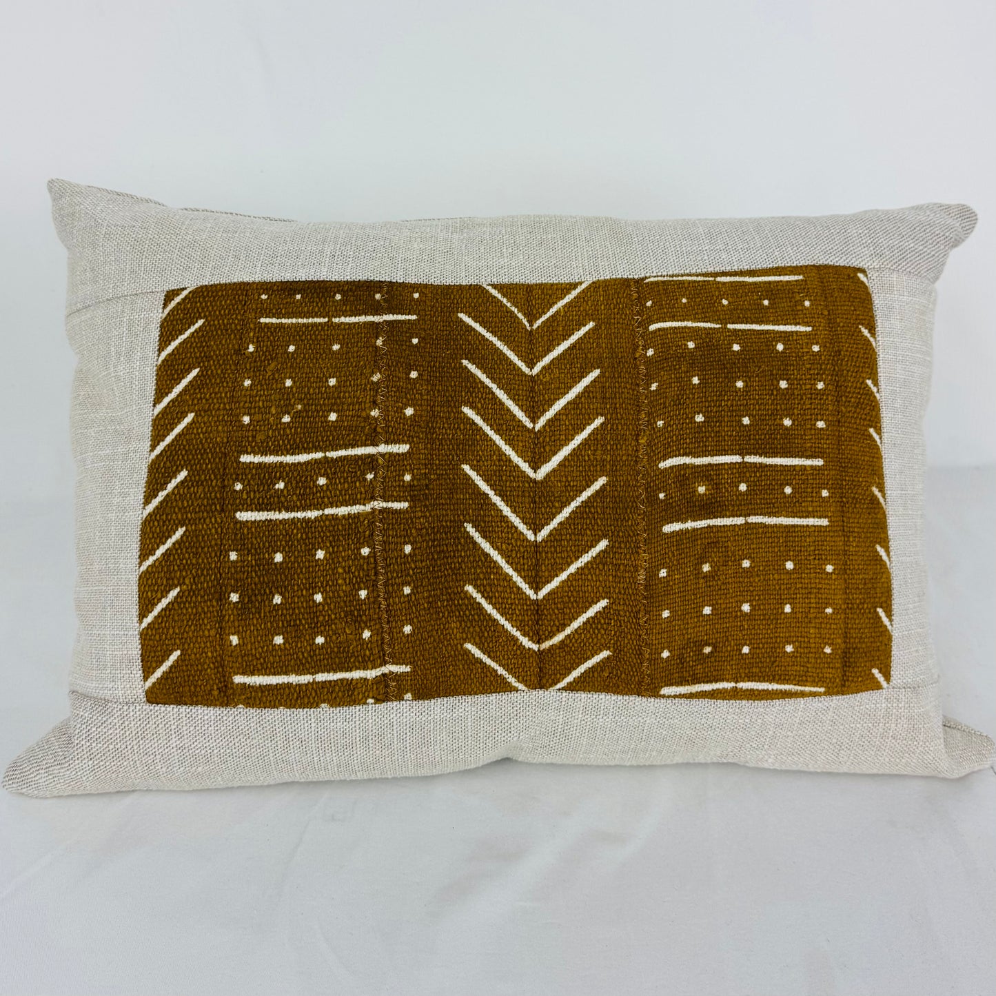Vintage African Mudcloth Pillow 7