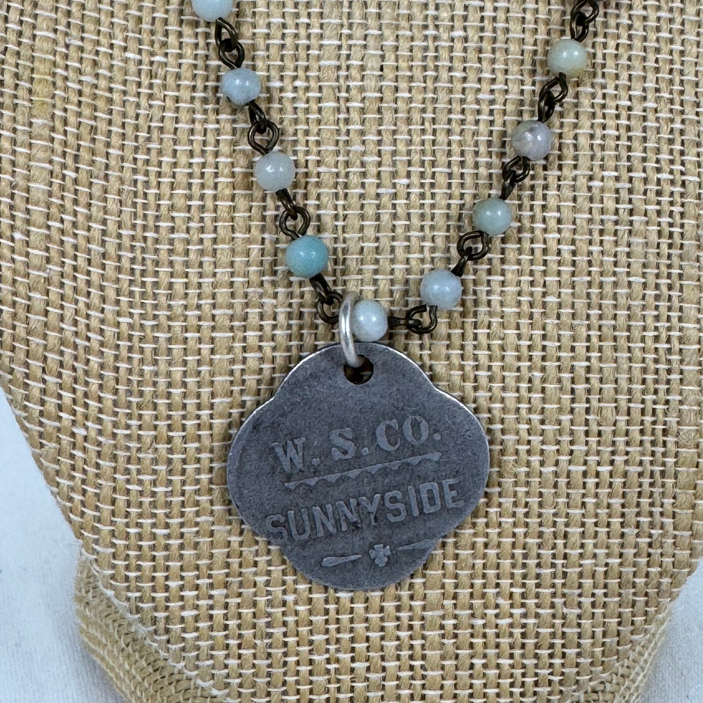 Utah Historical Token Jewelry: W.S.Co. Sunnyside